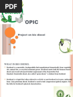 Biodiesel Project