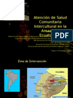 Aps e Intercultural Id Ad en La Amazonia Ecuatoriana