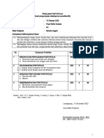 Penilaian Portofolio Silahkan Dilanjut