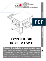 Gebruiksaanwijzing Zanolli Type SY0850PW.E.D.UK.11.rev.0.2