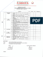 Formulir Audit Kontrol Infeksi