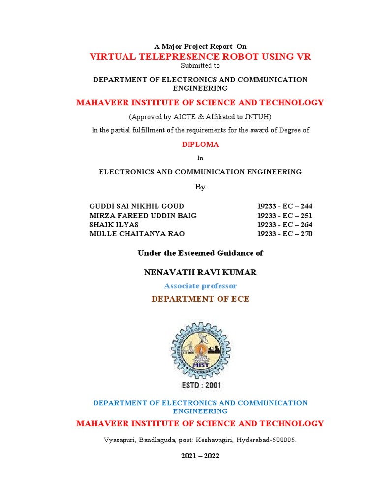 B4 Cover Page | PDF | Computer Engineering | Electronics