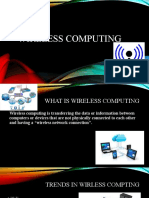 Wireless Computing: Trends, Benefits and Drawbacks