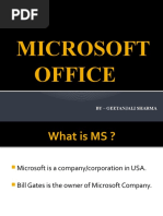 MICROSOFT OFFICE