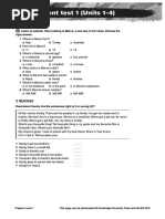 Ilide - Info Prepare Level 1 Achievement Tests X 5 PDF PR