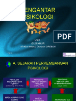 SEJARAH PSIKOLOGI