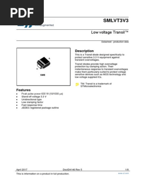 SMLVT 3 V 3 | PDF | Diode | Electromagnetism