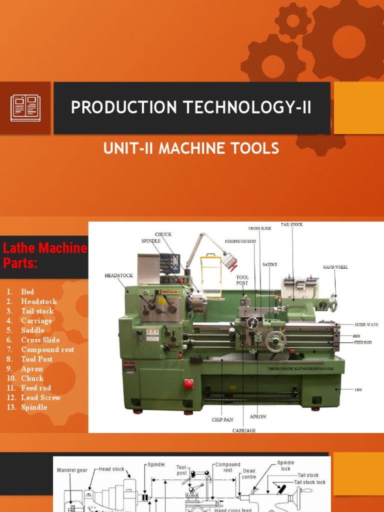 Lathe Machine PDF Equipment Rotating Machines