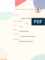 Equilibrio Acido Base - Tarea de Farmacia Hospitalaria