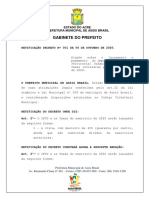 PM Assis Retificação Decreto Iptu 2020