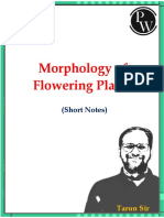 Morphology of Flowering Plants