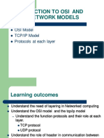 Introduction To Osi and Tcp/Ip Network Models