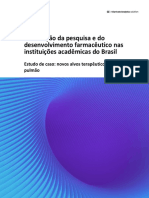 Otimização da pesquisa e do desenvolvimento farmacêutico nas instituições acadêmicas do Brasil