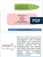 Pengertian Dan Ruang Lingkup Surveilans Epidemiologi