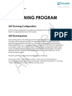 Dunning Program - Accounts Receivable Accounting