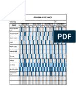 Cronograma inspecciones centro trabajo