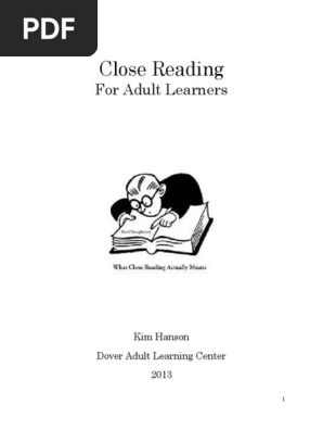 Close Reading 1 6
