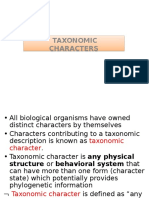TAXONOMICCHARACTERS