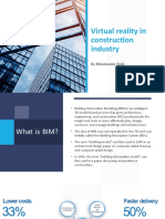 Virtual Reality in Construction Industry