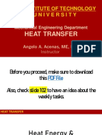 MADECIT - ME333 - Week 1 - Heat Energy & Conduction Heat Transfer