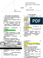 Biologia: 4to REPASO 2022-3