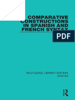 (Routledge Library Editions - Syntax 2) Susan Price - Comparative Constructions in Spanish and French Syntax-Routledge (2016)