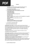 Cuestionario y Avance