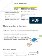 Photovoltaic Power Generation