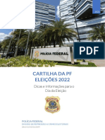 Cartilha da PF - Eleições 2022