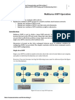 Multiarea OSPF Operation Explained