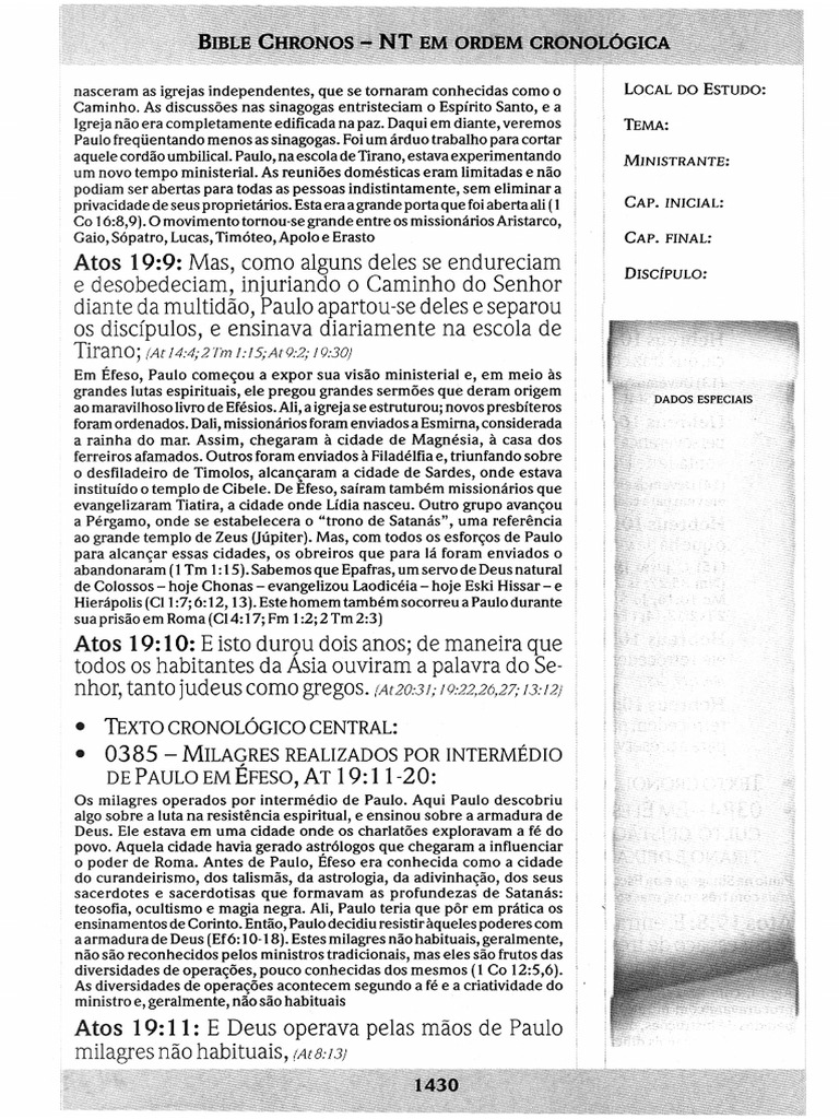 Biblia Chronos - Di Nelson | PDF