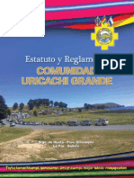 Estatuto Orgánico y Reglamento Interno Comunidad Uricachi Grande-1