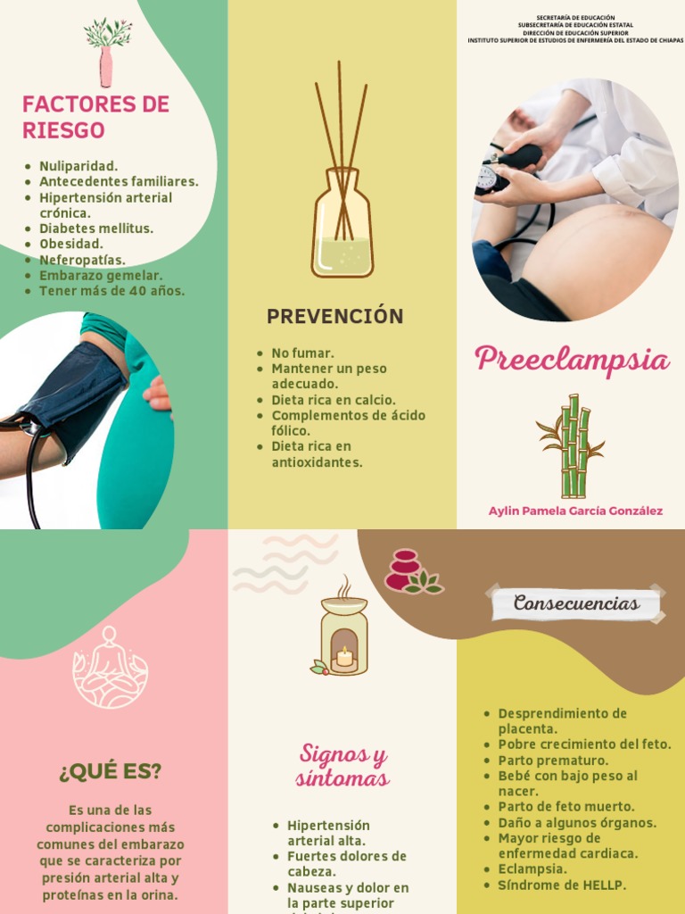 Preeclampsia Tríptico PDF