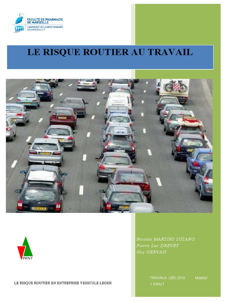 Risque Routier | PDF | Prophylaxie | Risque