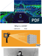 LIDAR Application in Archeology