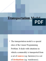 6.transportation Model