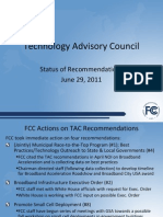 FCC Technology Advisory Council - June 29, 2011
