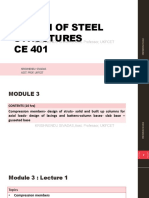 Design of Steel Structures Compression Members