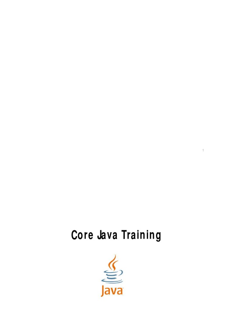 Core Java Training-2 | PDF | Class (Computer Programming) | Process ...