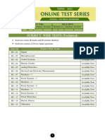 Subject Wise Technical & General Mock Tests