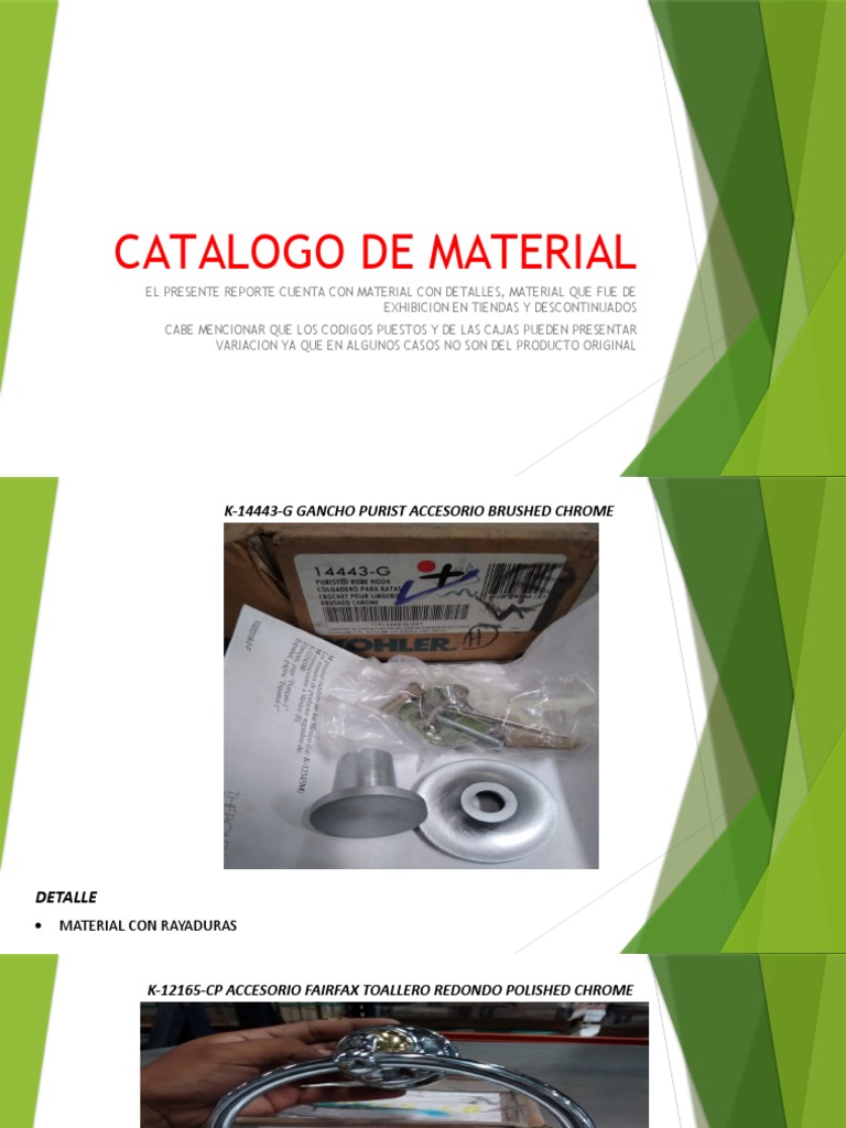 Catalogo de Material Cancun | Descargar gratis PDF | Bienes manufacturados