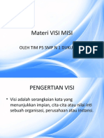 Materi VISI MISI