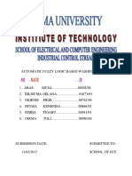 Automatic Fuzzy Logic Based Washing Machi