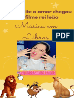 Libras Digital Música Do Filme Rei Leão