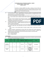 Vagas Previstas Lac ( ) ( ) Vagas Previstas PCD ( ) ( ) Vagas Previstas PPP ( ) ( ) Remuneração Mensal (R$) Jornada Semanal Pré-Requisitos Etapas