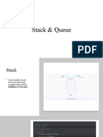 Stack & Queue