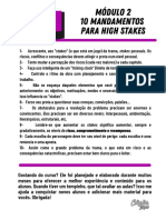 10 Mandamentos Do High Stakes