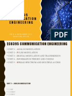 EC8395 Communication Engineering Notes