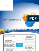 Where Innovations Come From - Sources of Innovation