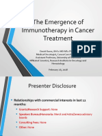 Emergence of Immunotherapy As A Cancer Treatment - Feb 26 2018